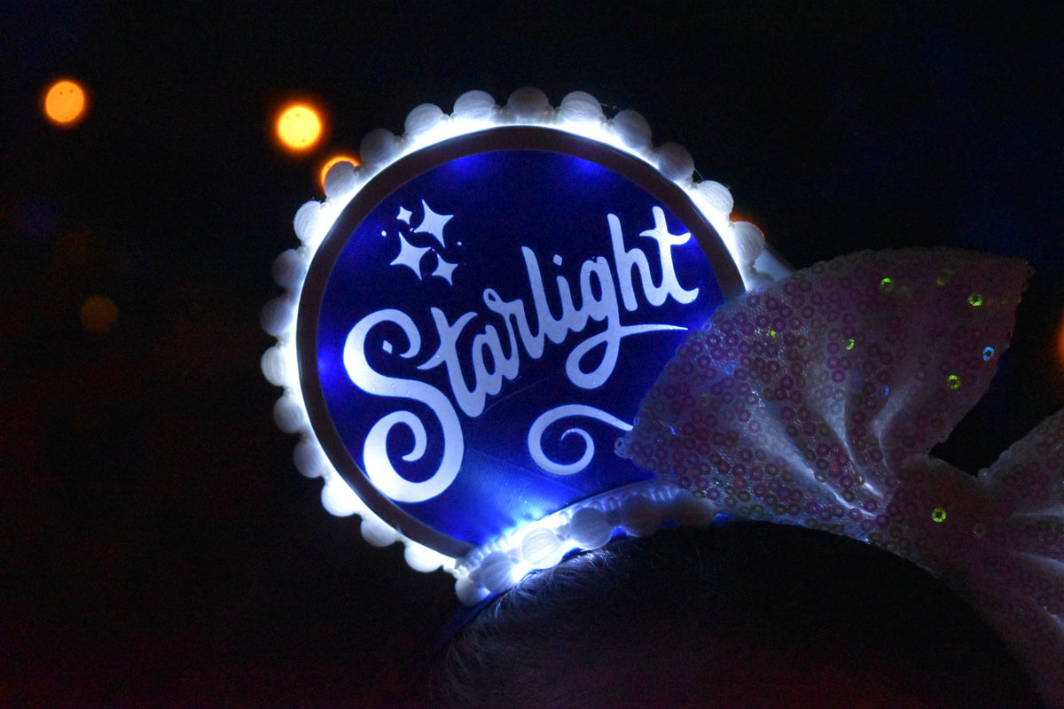 Starlight Parade Ears - Magic Kingdom Night time Peter Pan Blue Fairy Elsa