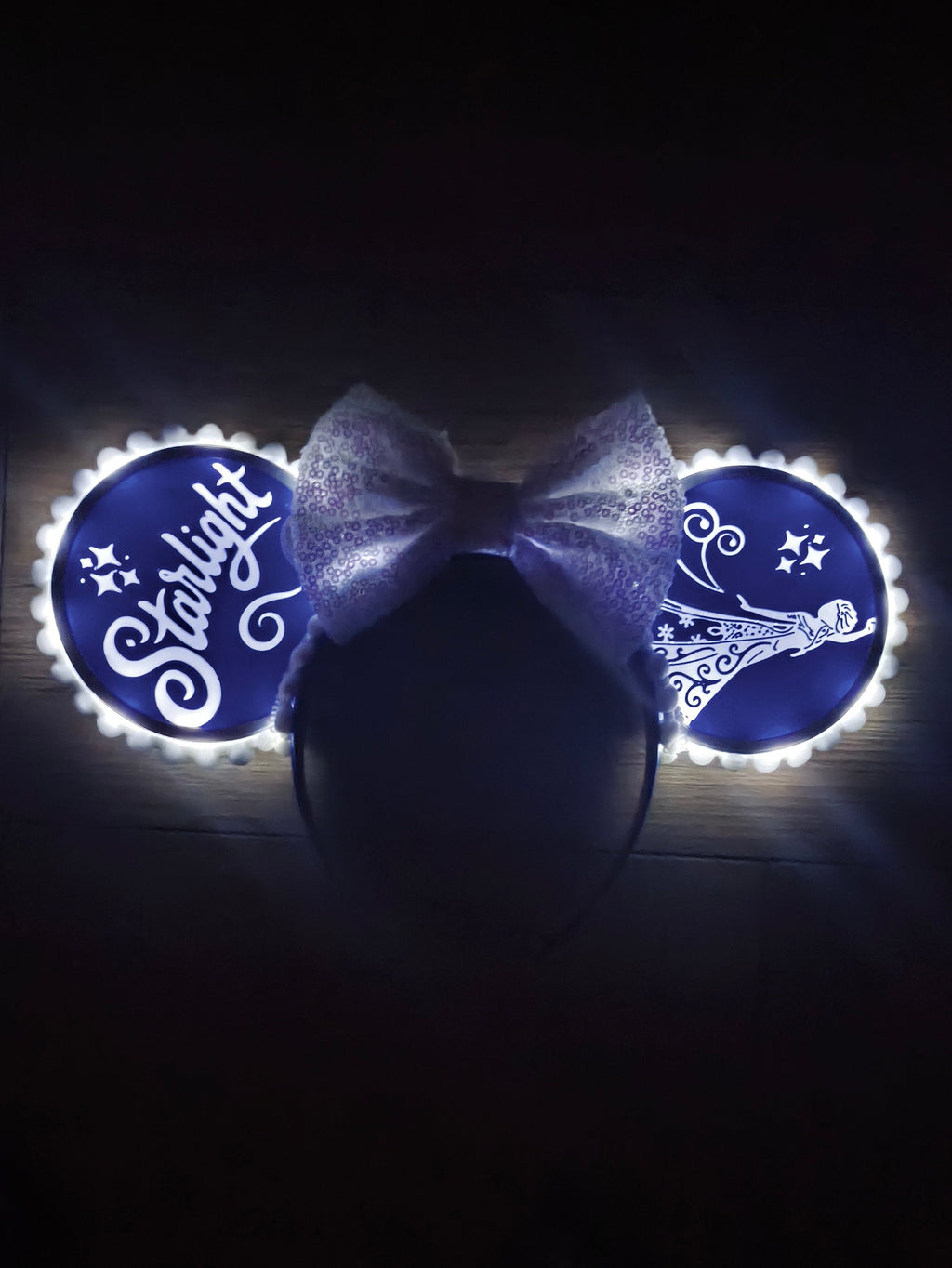 Starlight Parade Ears - Magic Kingdom Night time Peter Pan Blue Fairy Elsa