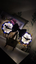 Peter Pan Tinkerbell Disney Minnie and Mickey Inspired Light Mouse Ears Headband - Disney World Magic Kingdom Blue White
