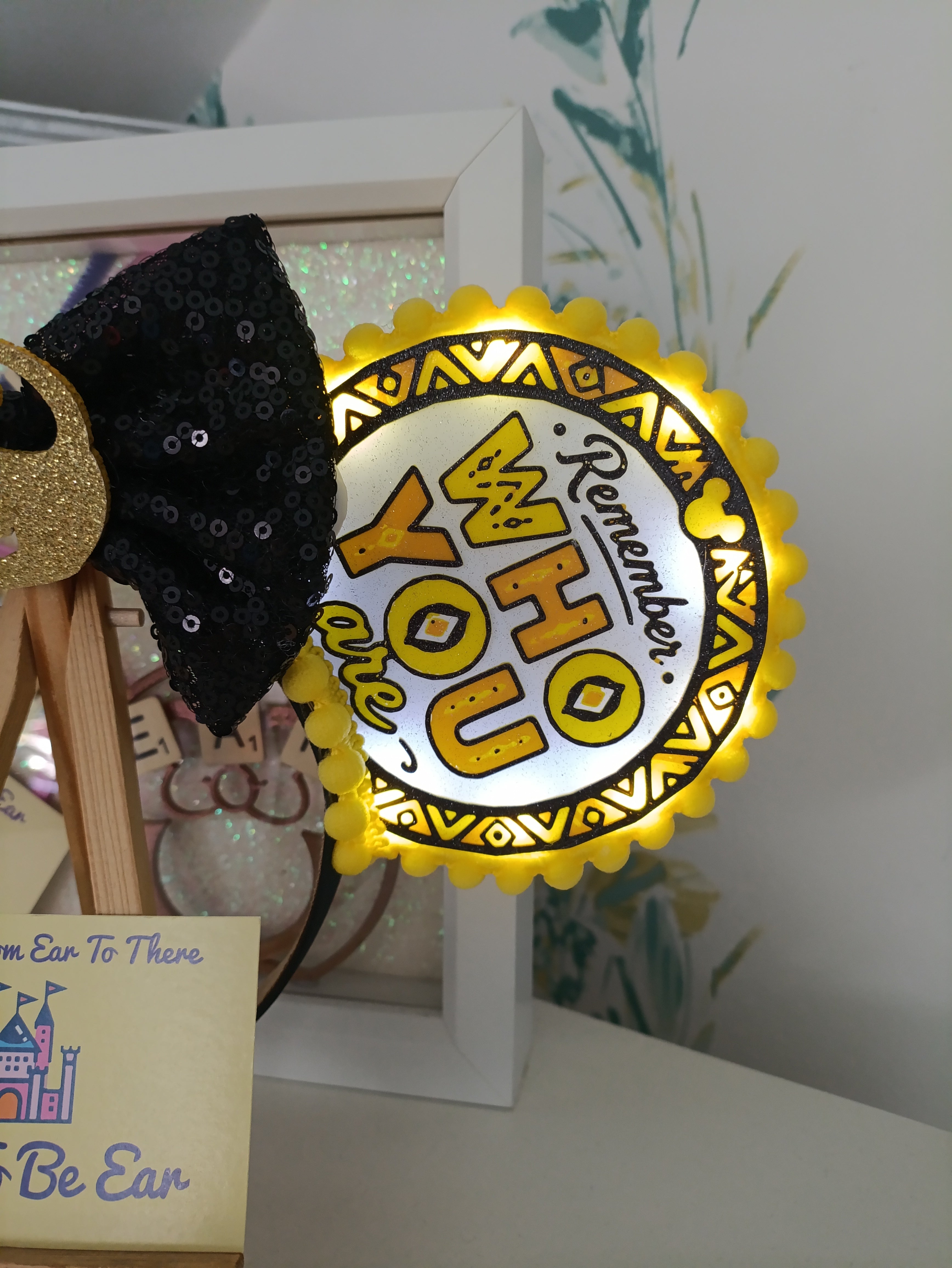 Lion King inspired Disney Minnie and Mickey Inspired Light Mouse Ears Headband- Disney World Animal Kingdom