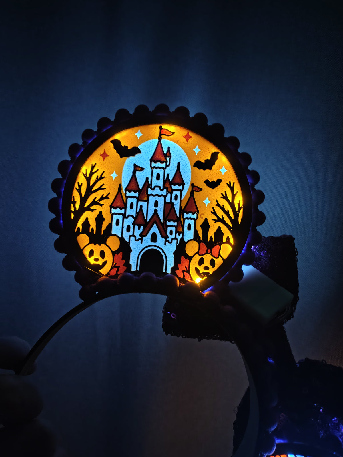 Halloween Main Street - Magic Kingdom Night time