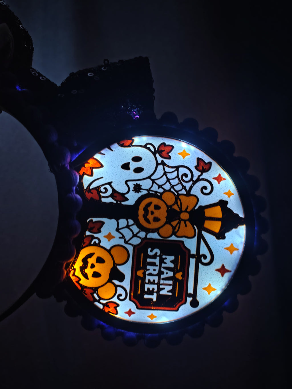 Halloween Main Street - Magic Kingdom Night time